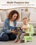 3-in-1 618M 30 lbs), Booster Seat for Kitchen Chair, Foldable & Portable Booster Seat with Tray, Extra Dishwasher-Safe
