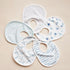Konssy Muslin Baby Bibs 8 Pack - Baby Bandana Drool Bibs Cotton for Unisex Boys and Girls, 8 Solid Colors