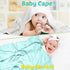 Chumia 6 Pack Baby Bath Towel, Coral Fleece Soft Absorbent Newborn Hooded Towel 30 x 30 Inch for Babies