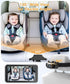 Babyvue BC1 4.5" 1080P 3X 2-Min Baby Car Camera, HD Screen & Zoom, AUTO IR Night Vision Car Baby Monitor