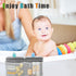 KJR Elbow Set Bath Kneeler and Rest Pad for Baby Bathing, Thick Quick Drying Memory Foam Kneeling Mat with Toy