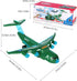 3 4 5 6 7 8 ele ELEOPTION Transport Airplane Toy Aeroplane Infrared Remote Control Plane Toys with Lights and Music