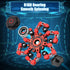 LNCOJOLM 20PCS Easter Basket Stucking Stuffer Robot Fidget Spinner Transformable Chain Toy for Kids Adults, DIY