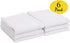 Dundee Burp Cloths/Diapers, White, 14.5x20.5 Inch (Pack of 6)