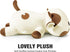 Onsoyours Cute Cow Plushie, 12" Soft Cookies Cow Squishy Plush Animal Toy Pillow for Kids