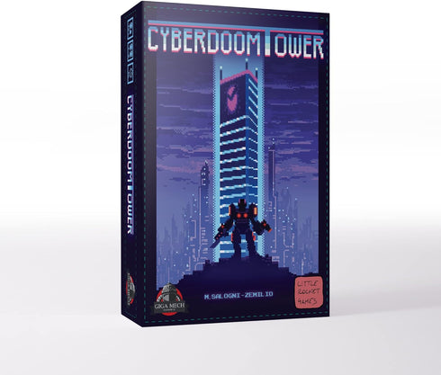 Giga Mech Games The Blue Collection - Three Micro Games: One Card Dungeon, Insert Coin to Play, Cyberdoom Tower
