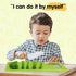 28PCS Toddler Knife Set, Kids Knives for Real Cooking, Montessori Kitchen Knife Set with Cutting Board for Ages 2-10
