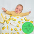 100% 47 47 Inches 6 LollyBanks Muslin Baby Quilt, Cotton Baby Blanket for Boys and Girls, Large x Versatile Crib