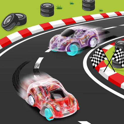 36 Pcs Mini Pull Back Cars Set for Kids Toddlers, Race Car Party Favors, Goodie Bags, Easter Egg Stuffers, Ages 3-8