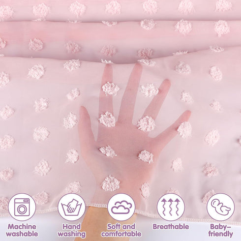 jiangcha Bed Canopy for Girls - Princess Bed Canopy - Crib Canopy for Boys and Girls Bedroom Decor, Suitable for Use
