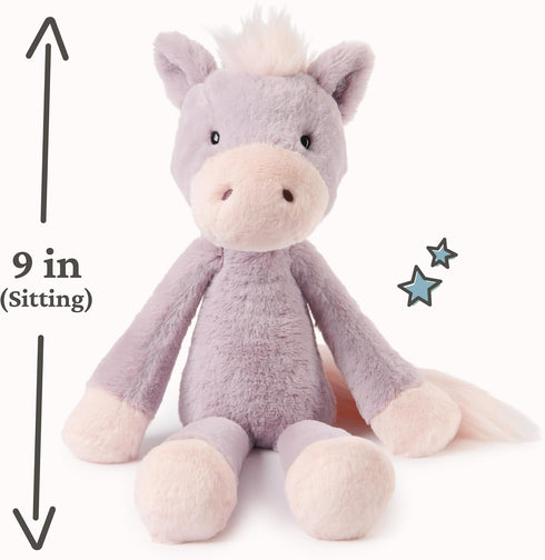 0 15" GUND Take-Along Friends Plush, Penni Pony Stuffed Animal, Toy Horse for Ages and Up, Lilac