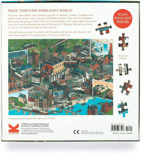 Laurence King 1000 Piece The World of Sherlock Holmes Puzzle