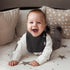 5 Pack Muslin Bibs for Baby Boys Girls,Organic Muslin Baby Bib for Drooling and Teething,Soft Bandana Drool Bibs