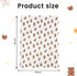 30x40 Inches PHF Minky Baby Blanket, Soft Double Layer Baby Blankets with Dotted Backing, Receiving Blanket Bed Throws