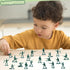 LovesTown 200PCS Army Men Toy Soldiers, Green Soldier Figures Plastic Army Men Playset for Boys Birthday Gift