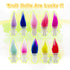 10pcs 1.2" 2.3" (10pcs) Luminous Mini Troll Dolls Glow in The Dark Vintage Action Figures Troll Dolls Bodies, Hair.