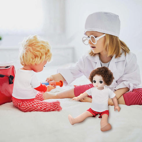 Litherr S 8 18 Inch 18 18 Inches Pcs Boy Doll T Shirt Clothes Sublimation Doll Outfits Accessories Classical Tee Shirts
