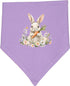 inktastic Bunny with Carrot Baby Bandana Bib