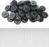 EUDAX 30mmx9mm Plastic Roll Toys Wheel and 2mm Dia Shaft Axles for DIY Toy RC Car Truck (100 Pcs)