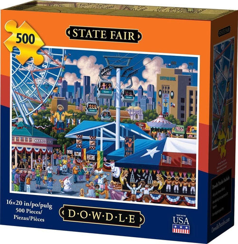 Dowdle Jigsaw Puzzle - State Fair - 500 Piece