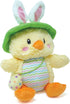 14" Cuddle Barn Animated Easter Chick Plush - Sunny Wiggles | Moves, Sways, Bunny Ears Wiggle to Music | Plays Song