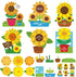 CroBlissful 24 Set Sunflower Craft Kit God Says You are Sunflower DIY