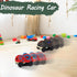 Dinosaur Car Toy - LED Racing Car Toys for Christmas Birthday Gifts for Kids 3-6 Years Old
