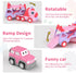 1 2 3 7-in-1 1-3 2-4, 1 2 3 newcrave Toys for Year Old Girl, Carrier Truck with Light & Music, Toddler Girl Toys Age +