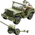hhohio 2 WW2 Set, 4 (325 World War Landing Craft Building Toys Military Vehicle Brick WWII Army Warship Boat Model