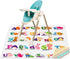 zonBroth High Chair Splash pad, 51" 51 Non-Slip Waterproof Multi-Purpose Splash pad, Washable