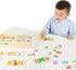 Melissa & Doug ABC Picture Boards - Educational Toy with 13 Double-Sided Wooden Boards and 52 Letters