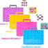 5 1-4 FULLCASE Case Compatible with Surprise for Mini Brands Toys Series Mystery Capsule Storage, for Mini Mart