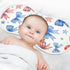decor gift 4th 4 Pack 22x11in Cotton Muslin Burp Cloth Soft Touch Patriotic Ribbons of July Baby spit up Cloth