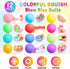 12 Pack Slow Rising Stress Ball,Stress Balls for Kids Adults,Stretchy Fidget Toys for Stress Relief,Hand Therapy