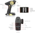 NEEBRC 7 12LED Set, 2.4GHz Channels RC Transmitter with Receiver Built-in Light Control System and Light Radio Remote