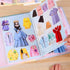 Magnetic Collecting Book Gift for 3+ Year Old Girls, Paired with Magnetic Paper Doll (Book Only, No Accessories)