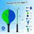 Set, U&C Planet Beach Paddle Ball Badminton Rackets, Family Game for Kids and Adults, Indoor Outdoor Game Backyard Park