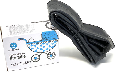 BOB Stroller Tire Tube Replacement for Front Inner Tubes, 12.5 inch x 1.75 x 2.125, for Jogging Strollers Wayfinder,