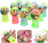Kisangel 12pcs Eraser Gumball Machines, Mini Bubble Gum Machine for Student, Candy Dispenser Gumball Machine