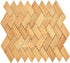 240pcs 1:12 1/6 (240pcs iLAND Miniature Dollhouse Accessories, Varnished Dollhouse Flooring on Scale with Natural