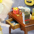 110 1: 12 Pcs Scale Miniatures Dollhouse Books Mini Dollhouse Books Model Miniature Dollhouse Accessories Decoration