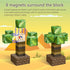 150 0.8",Stacking 3 4 5 6 7 8 12 pcs Magnetic Blocks - Magnetic Building Blocks with Light Up Blocks Mine Magnet Desert