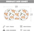 Set 4 Pack vvfelixl Baby Burp Cloths Cute Gingerbread Man Baby Newborn Cotton Burping Cloths Babys Washcloths