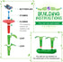 SpringFlower Gifts Toys for Girls: Flower Garden Building Kit with Storage Case, Educational STEM Toy for Toddlers,