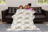 SqtmuHLuo 60x80inch Safari Jungle African Animal Baby Blanket Boy Girl Gift Neutral Elephant Giraffe Zebra Soft Flannel