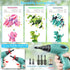 3 4 5 6 3-5 5-7, Set FREE TO FLY Dinosaur Toys for Years Old Girls, Take Apart Dinosaur Learning Toys for Kids STEM