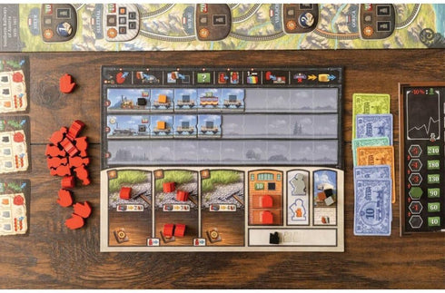 Capstone Games: Imperial Steam, Strategy Board Game, Plan, Build and Expand Your Railway Network, 2 to 5 Players, 120