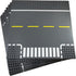 Apostrophe Games Road Baseplate, 8pcs Premium Building Blocks Base Plates Compatible with All Major Brands