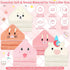 Sublaga 15 5 10 Sets- Pcs Baby Hooded Baby Towel, Hooded Baby Bath, x Cute Baby Towels and x Baby WashCloth Perfect
