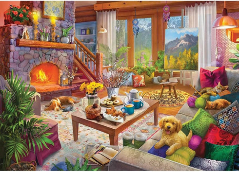 Cozy 1000 12000293 Ravensburger Cabin Piece Jigsaw Puzzle for Adults - - Handcrafted Tooling, Made in Germany, Every